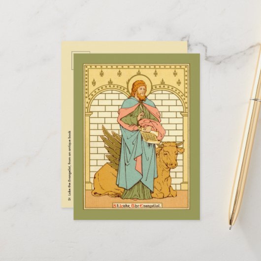 St. Luke the Evangelist (RLS 08)ポストカード ポストカード (正面/裏面インサイチュ)
