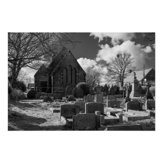 St. Luke's Churchyard, Norland  ポスター (正面)
