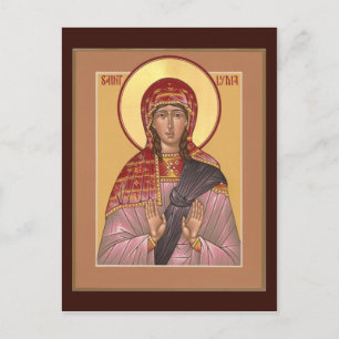St. Lydiaの祈りの言葉カード ポストカード