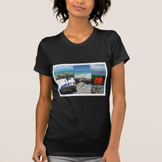 St. Maarten-St. Martin撮影:A. Celeste Sheffey Tシャツ (正面)