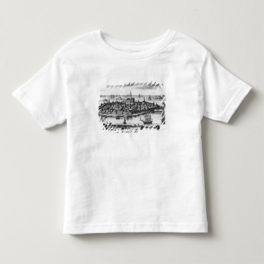St. Maloの眺め トドラーTシャツ (正面)