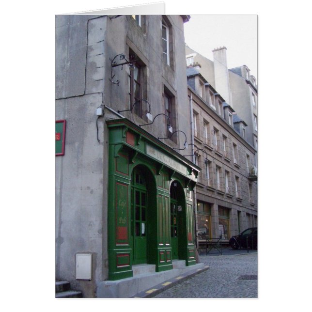 St. Malo、フランスのアイルランドのパブ (正面)