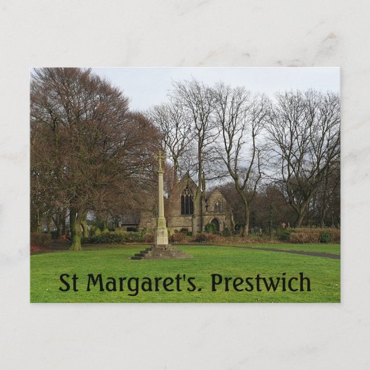 St Margaret's, Prestwich Postages ポストカード (正面)