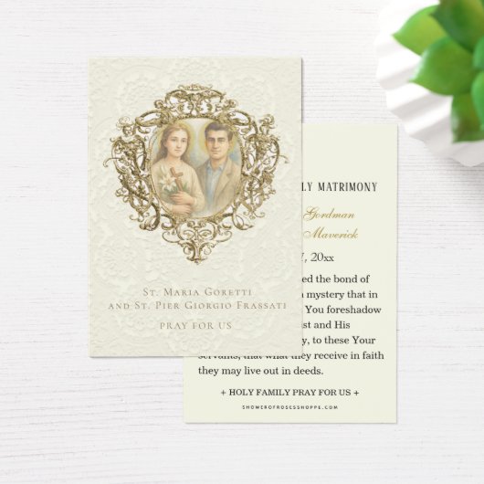 St. Maria Goretti & St. Pier Giorgio Wedding  (デスク)