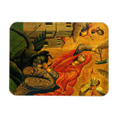 St. Marina (Margaret)アイコン磁石 マグネット (横)