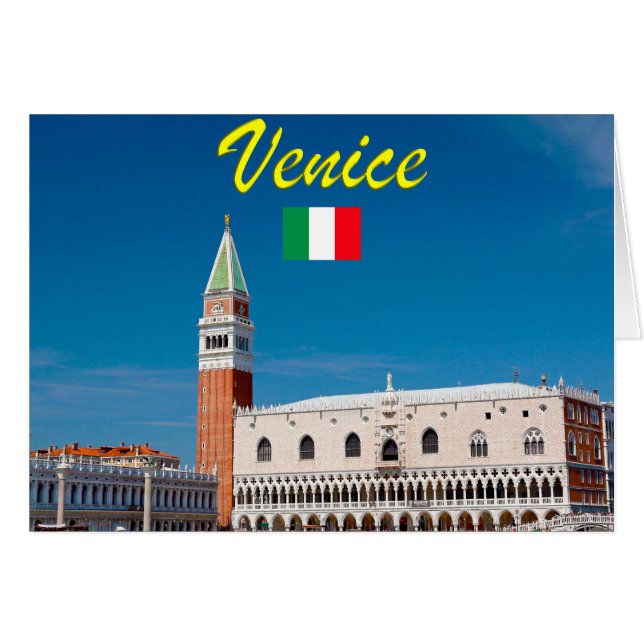 St Mark's Campanile Veniceイタリア – プロフォト (正面横)