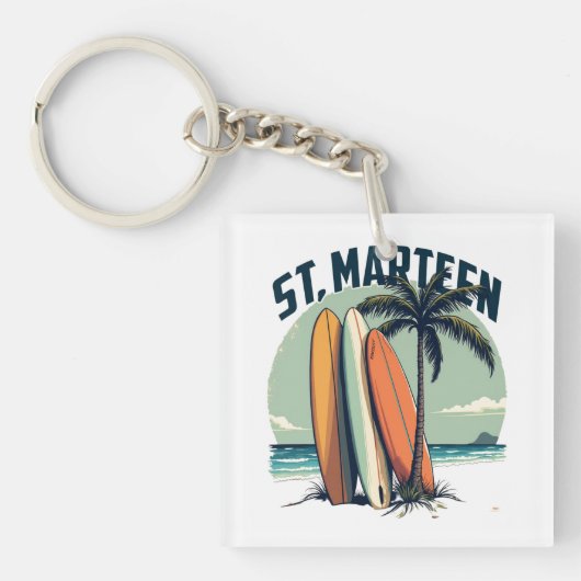 ST MARTEEN キーホルダー (正面)