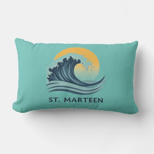 ST.MARTEEN ランバークッション (正面)