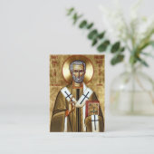 St. Martin the Merciful Orthodox Prayer Card プレイスカード (スタンド正面)