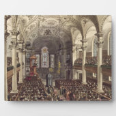 St Martins in the Fields, from 'Ackermann's Microc フォトプラーク (正面)
