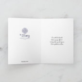 St Maryのカトリック教会-悔やみや弔慰カード カード (内部)