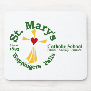 St Maryのカトリック系の学校のマウスパッド マウスパッド
