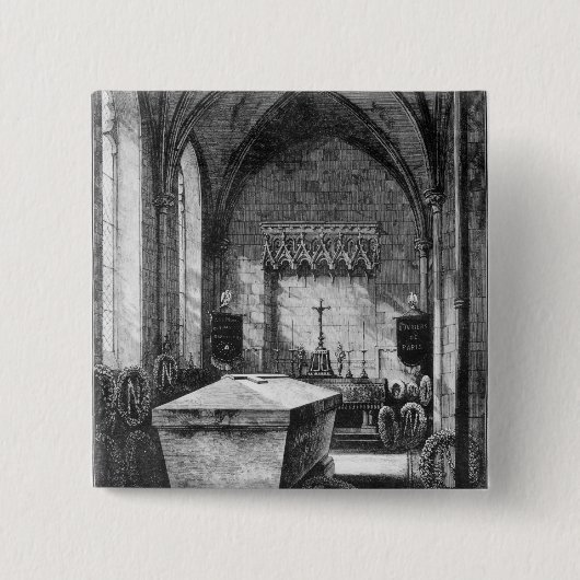 St Maryの教会の埋葬のチャペル 缶バッジ (正面)