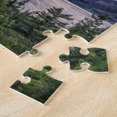 st. Mary湖の日没 ジグソーパズル (側面)