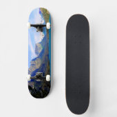 st. Mary湖、グレーシャー国立公園、モンタナ スケートボード (正面)