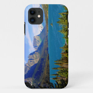 st. Mary湖、グレーシャー国立公園、モンタナ iPhone 11 ケース