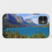 st. Mary湖、グレーシャー国立公園、モンタナ Case-Mate iPhoneケース (裏面(横))