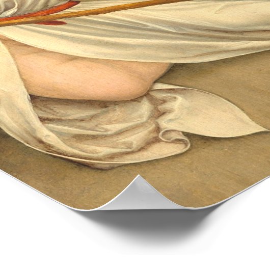 St. Mary Cleophas Bernhard Strigel Fine Art Poster ポスター (角)