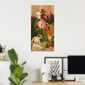 St. Mary Cleophas Bernhard Strigel Fine Art Poster ポスター (ホームオフィス)