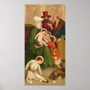 St. Mary Cleophas Bernhard Strigel Fine Art Poster ポスター