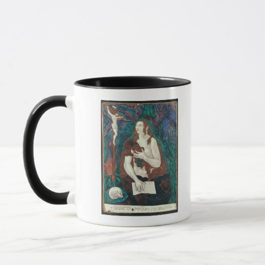 St Mary Magdaleneのリムーザンの研修会 マグカップ (左)