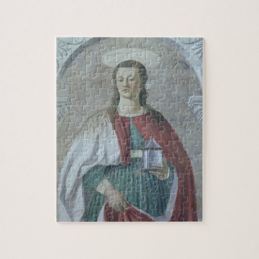 St Mary Magdalene 1466年(フレスコ画) (詳細) (62を見て下さい ジグソーパズル (縦)