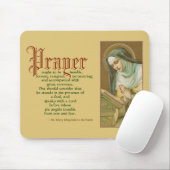 St Mary Magdalene de Pazzi (JM 45) マウスパッド (マウス)