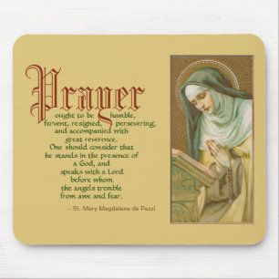 St Mary Magdalene de Pazzi (JM 45) マウスパッド