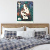 St. Mary Magdalene, Limousin Workshop キャンバスプリント (インサイチュ (寝室))