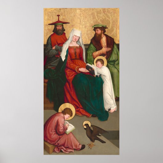 St. Mary Salome - Bernhard Strigelファインアートポスター ポスター (正面)