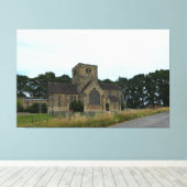 St Mary The Virgin Church Nunthorpe キャンバスプリント (インサイチュ (ウッドフロア))