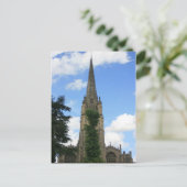 St Marys church, Saffron Walden, Essex, UK ポストカード (スタンド正面)