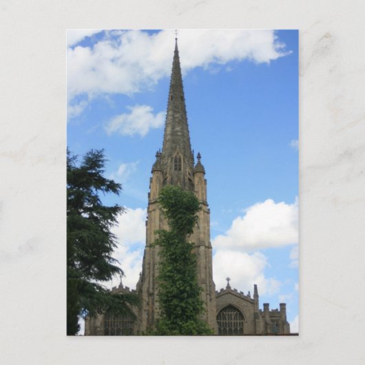 St Marys church, Saffron Walden, Essex, UK ポストカード (正面)