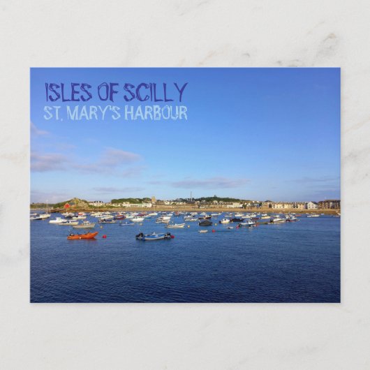 St. Mary's Harbour - Isles Of Scilly ポストカード (正面)