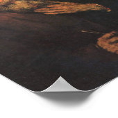 St. Matthew And The Angel By Rembrandt ポスター (角)