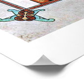 St. Matthew By Master Of The Book Of Lindisfarne ポスター (角)