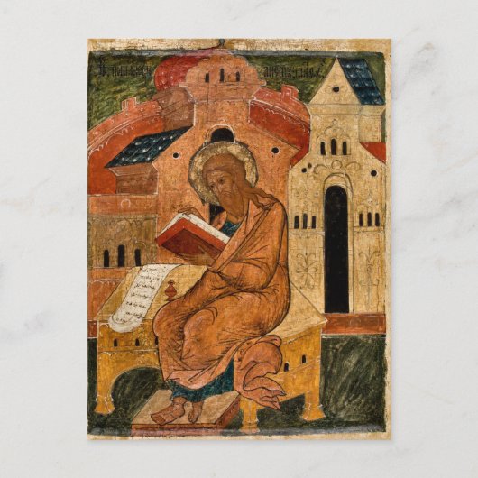 St. Matthew the Evangelist Orthodox Christian Icon ポストカード (正面)