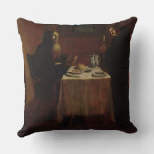 St. Maurを賛美しているSt.ベネディクト クッション (裏面)