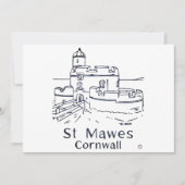 St Mawes Castle card サンキューカード (正面)