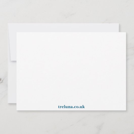 St Mawes Castle card サンキューカード (裏面)