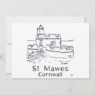 St Mawes Castle card サンキューカード