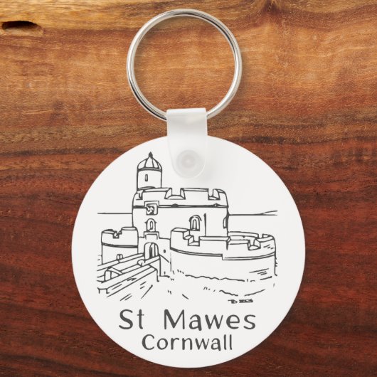 St Mawes Castle Keyring キーホルダー (裏面)