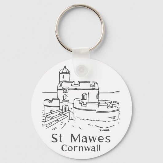St Mawes Castle Keyring キーホルダー (裏面)