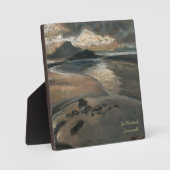 St Michael山in Cornwall, England by A. 調理師 フォトプラーク (正面)