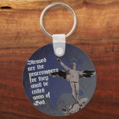 St. Michael – 警察官の守護聖人 キーホルダー (正面)