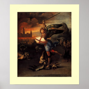 St MICHAEL AND THE DRAGON ポスター