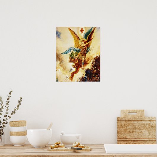 St Michael Archangel 04Aポスター ポスター (キッチン)