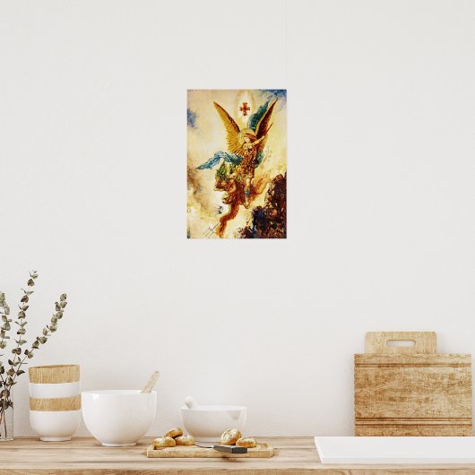 St Michael Archangel 04Bポスター ポスター (キッチン)
