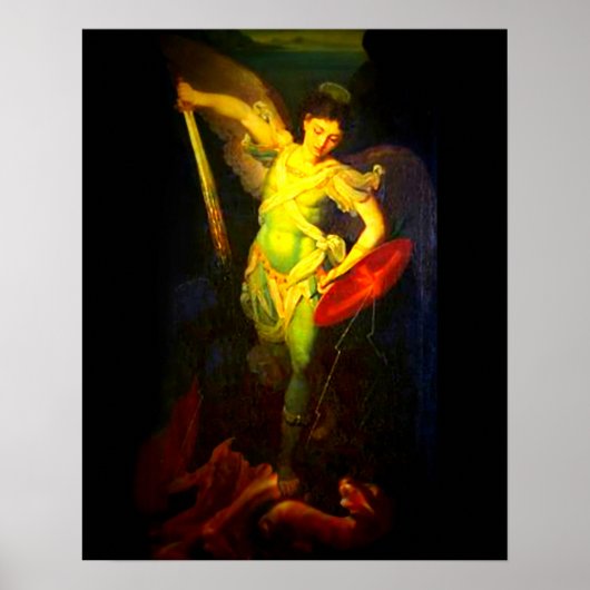 St Michael Archangel 05Aポスター ポスター (正面)