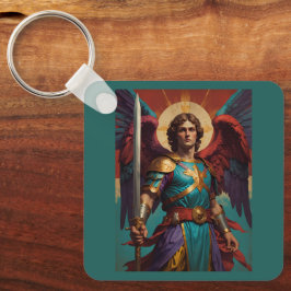 St Michael Archangel Keychain – カトリックの贈り物 キーホルダー